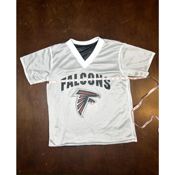 VTG Y2K NFL Atlanta Falcons Flag Football Reversible Practice Jersey Size S - Picture 6 of 16